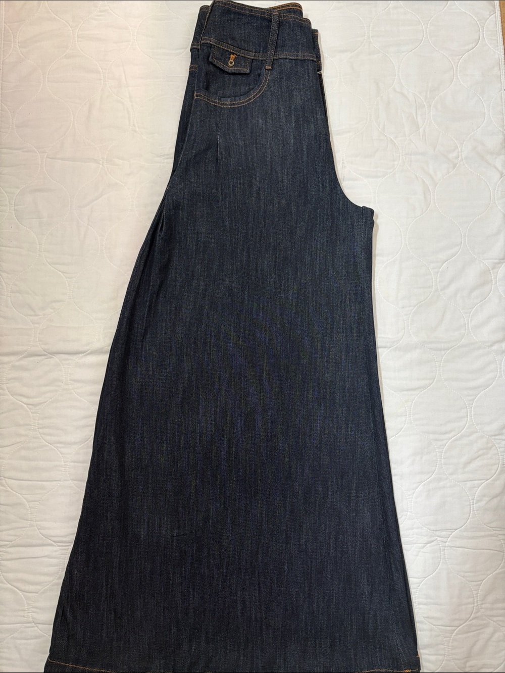 NWOT Anthropologie PILCRO Dramazzo Mid-Rise Ultra Wide-Leg Palazzo Jeans - Picture 8 of 13